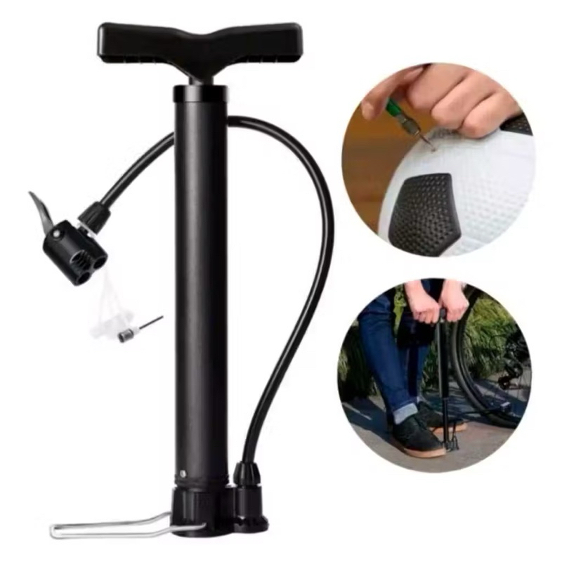 Bomba De Ar Encher Pneu Bicicleta Moto Bola Balão