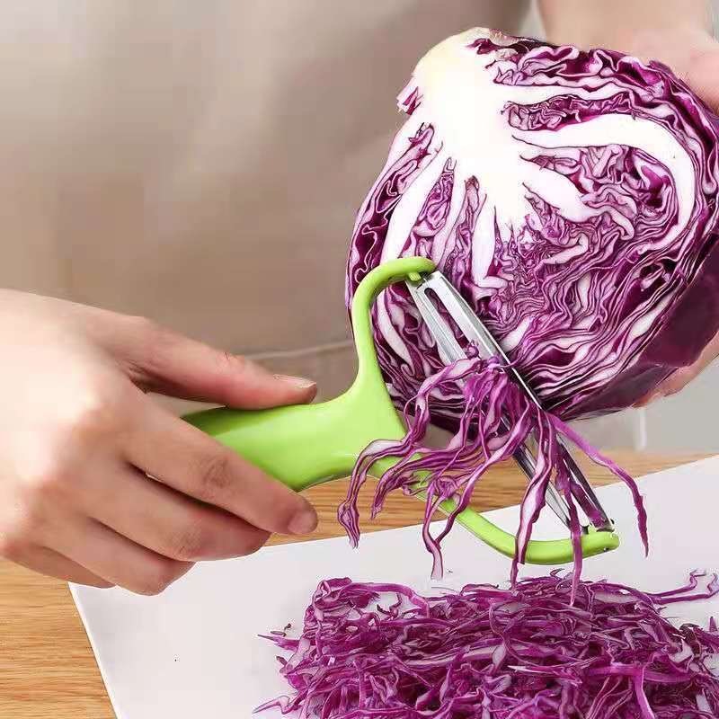 KIT 2 ralador de repolho grande descascador ralado