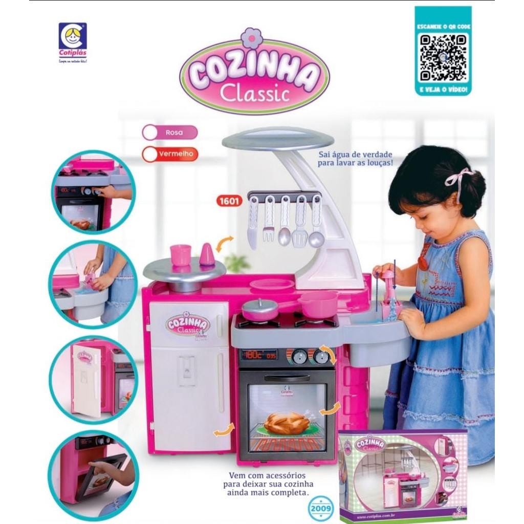Cozinha Classic Infantil Completa Cotiplas