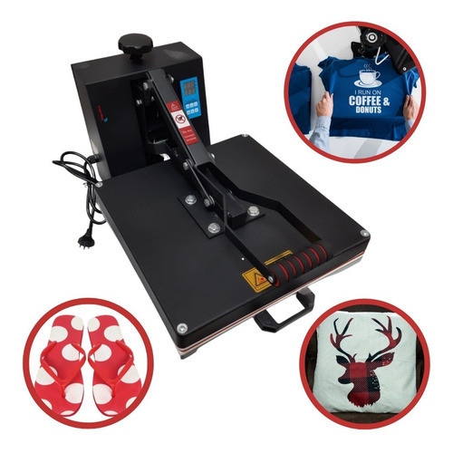 Prensa Térmica Camiseta Plana 38×38 Sublima�