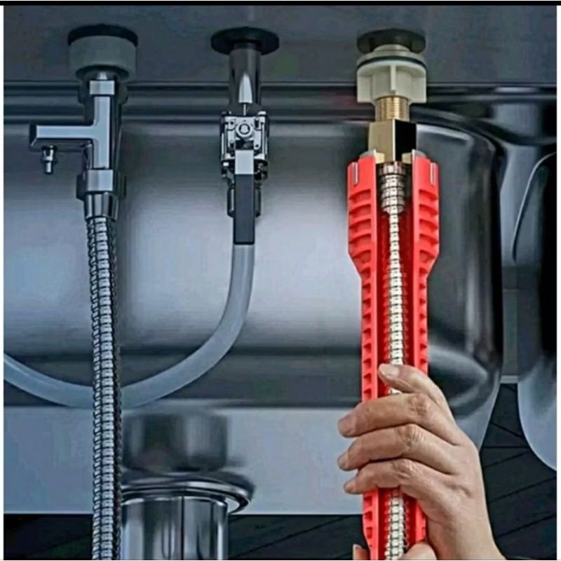 Torneira e Pia 8 Em 1 Multifuncional Ferramenta De