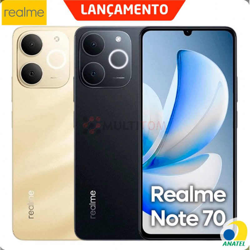 Celular Smartphone Realme Note 70 256GB / 128GB Gl