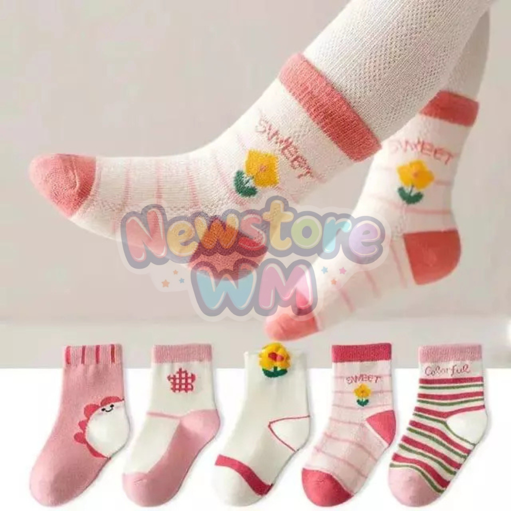 Kit com 24 unidades de Meias infantil masculina e 