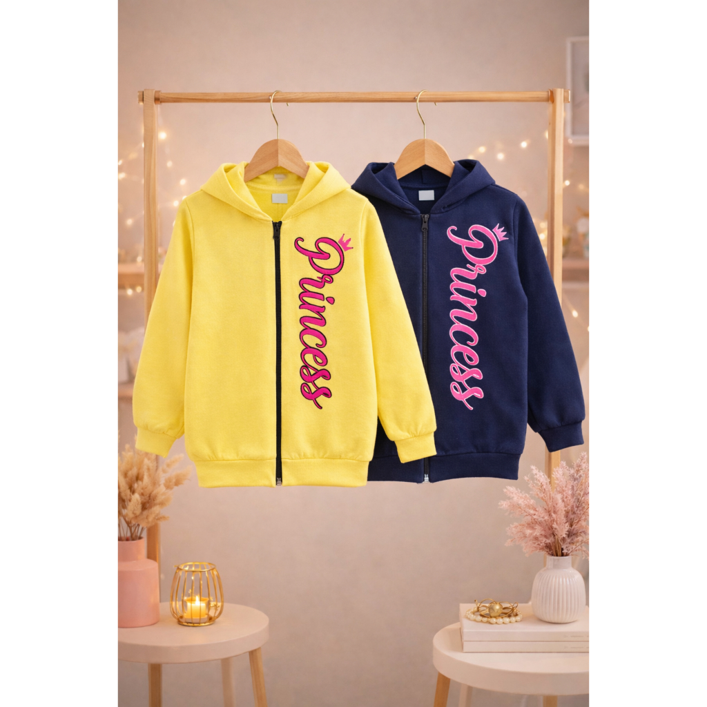 Jaqueta Infantil Moletom Peluciado Flanelado Capuz