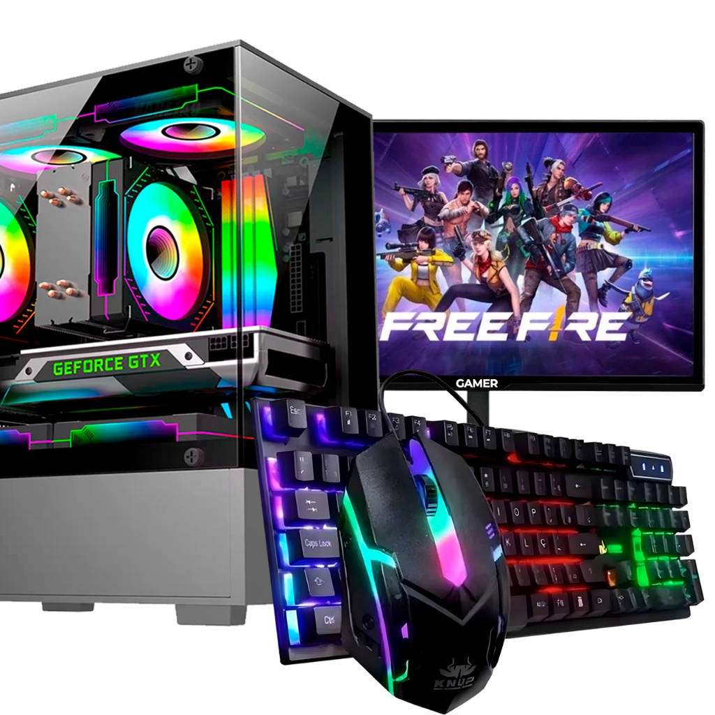 Cpu Pc Gamer Intel Barato Core I5 8GB Ram Ssd 480g