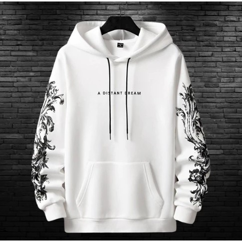 Moletom Fechado Estampado Capuz Agasalho Moda Stre