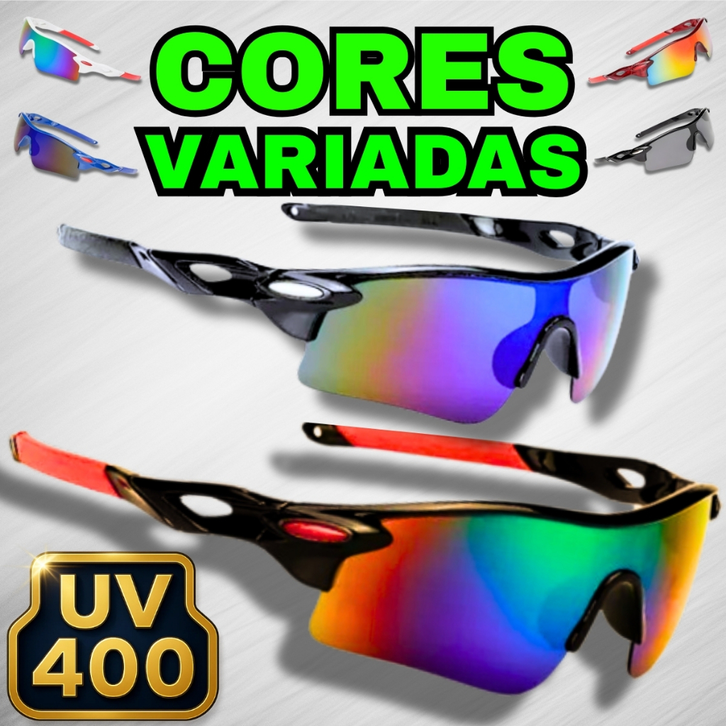 Óculos Esportivo Pace Ciclismo Proteção UV 400 