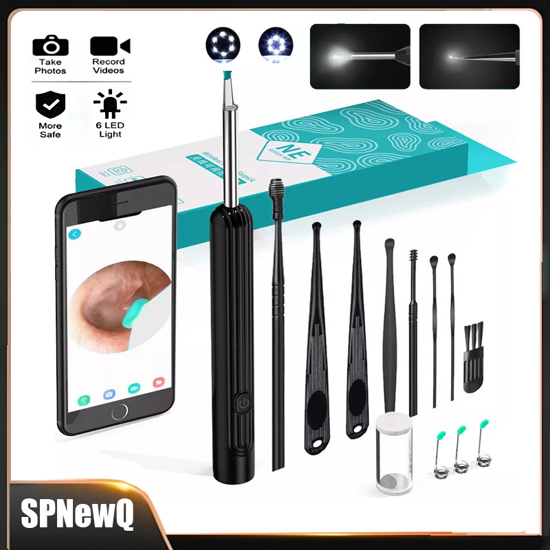 Removedor De Cera De Ouvido Led Otoscópio De Lent