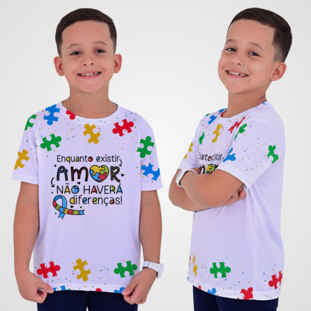 Camiseta Infantil Estampada Blusa Premium 2 a 12 a