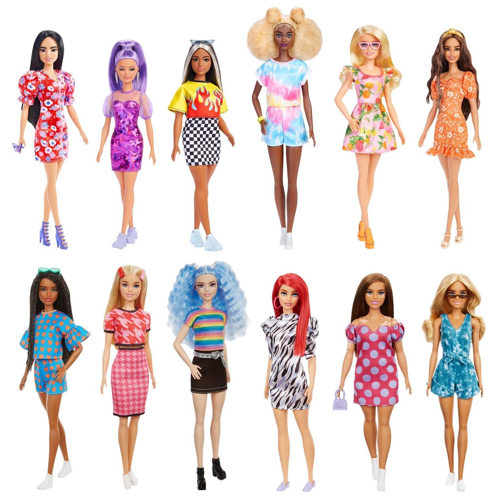 Barbie Fashion Fashionistas Sortimento – Mat