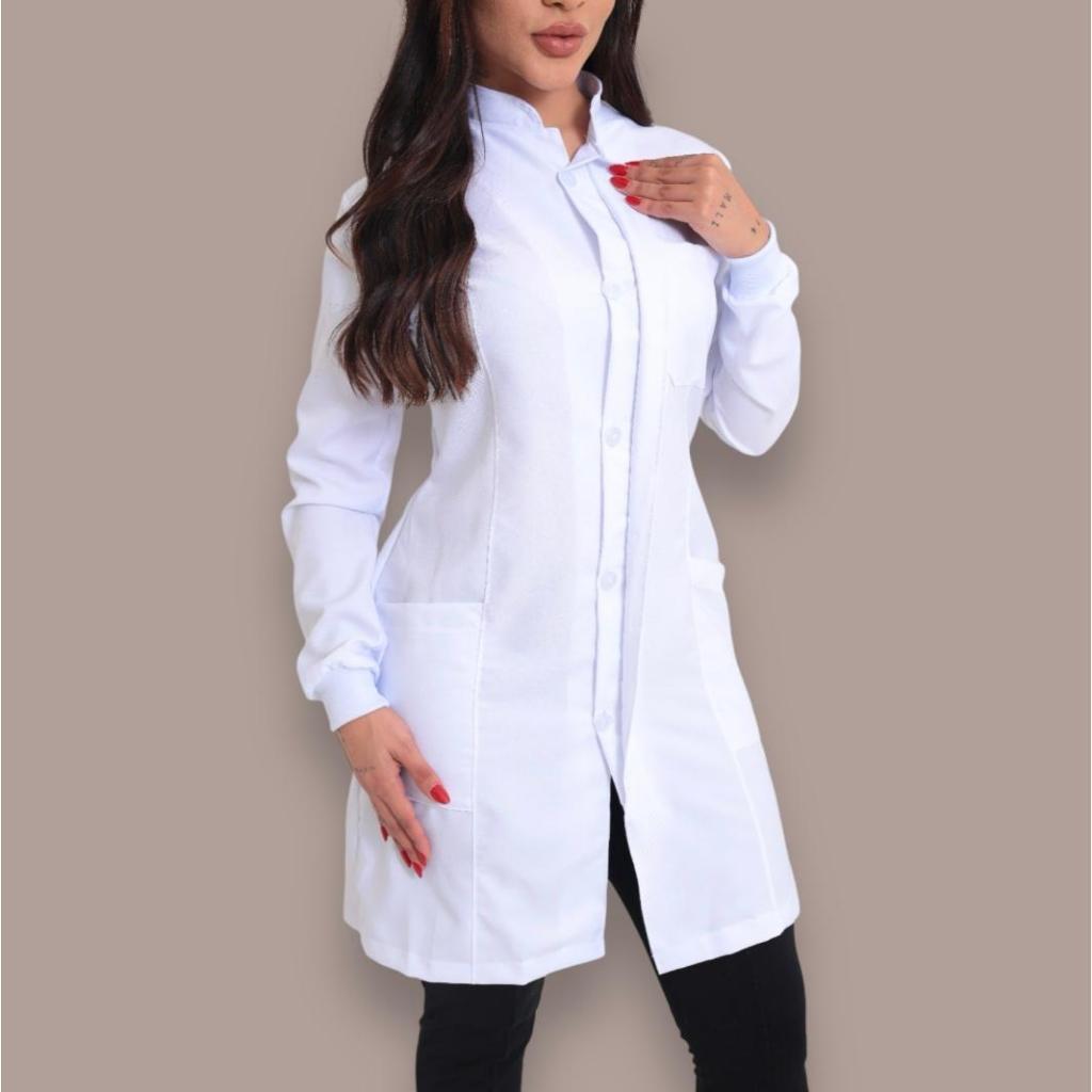Jaleco Gabardine Premium Lindo Enfermagem Area da 