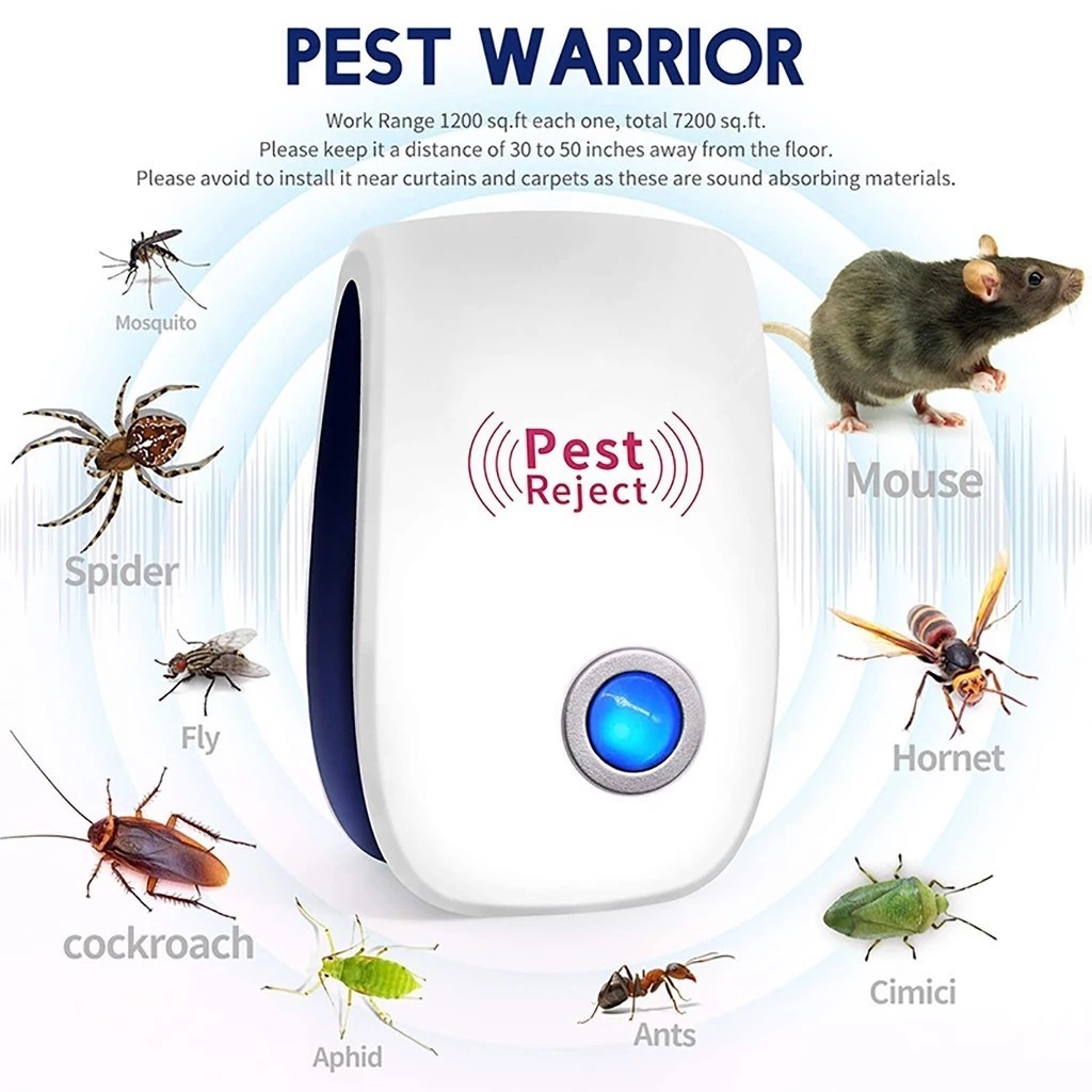 Repelente Eletrônico Ultrassônico Bivolt Protege