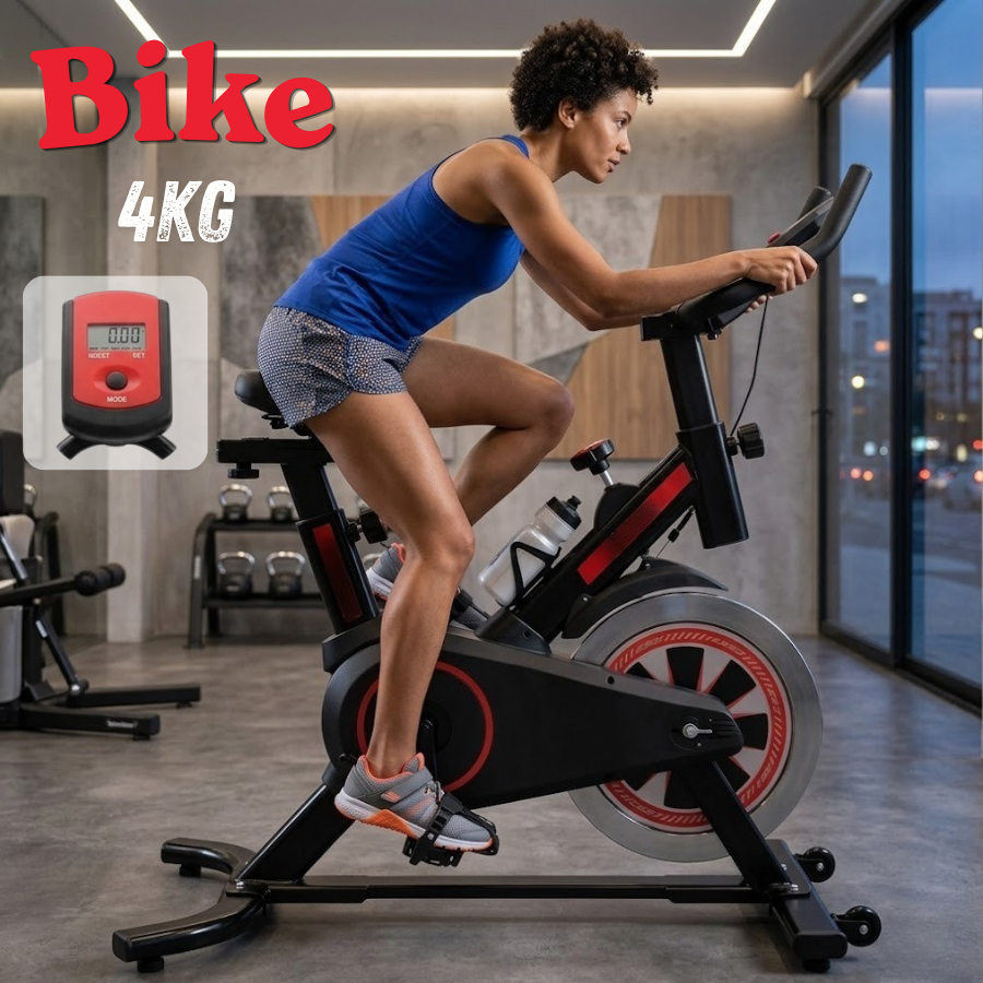 Bicicleta de Spinning em Estrutura de Aço com Dis
