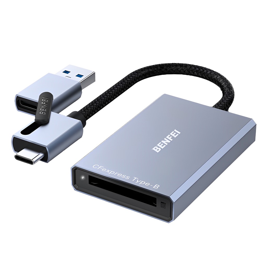 Benfei Adaptador Usb A/C p/Cartão Cfexpress Tipo 