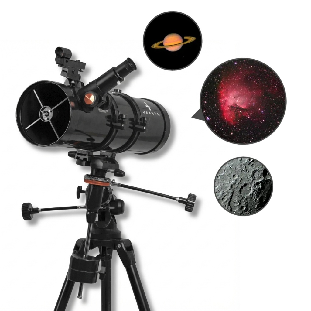 Telescópio Com Base EQ3 Equatorial Refletor Newto