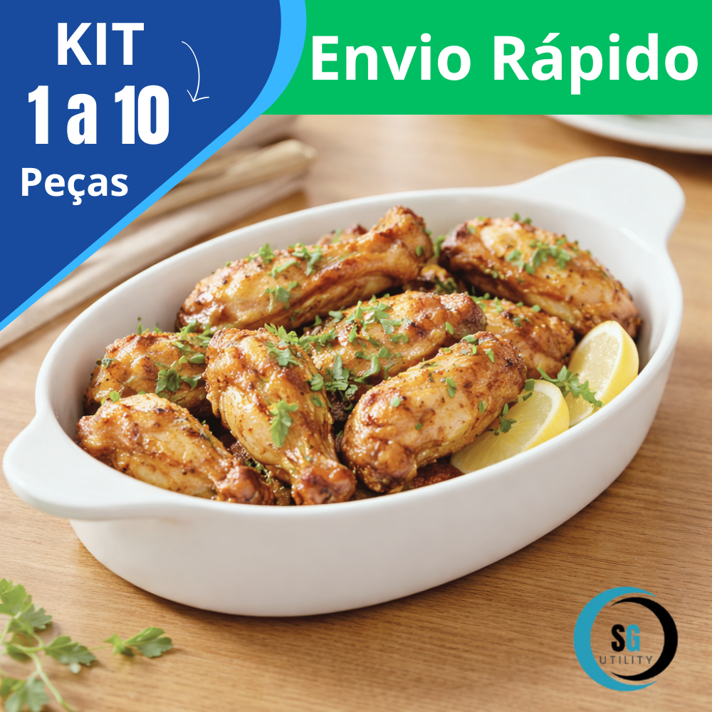 Kit 1 a 10 Petisqueiras Barquinha Canoa Plástica 