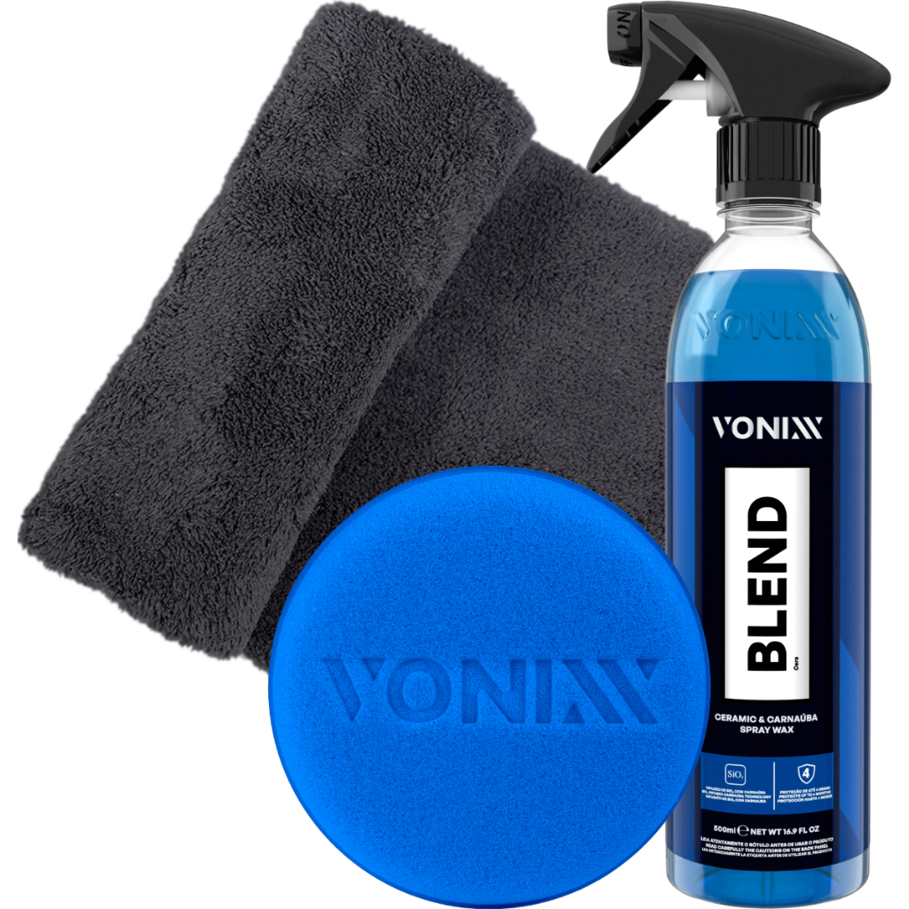 CERA BLEND SPRAY VITRIFICADORA SIO2 + TOALHA FELPU