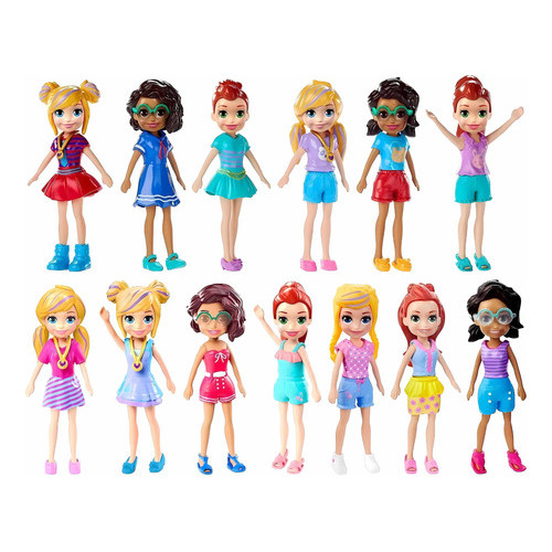Kit 2 Bonecas Polly Pocket Mattel Original Bonequi