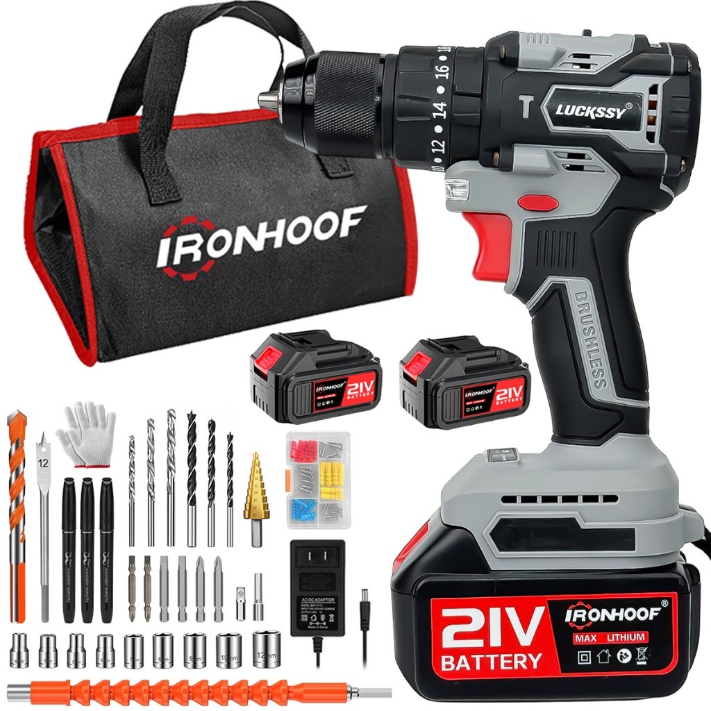 Furadeira Parafusadeira De Impacto A Bateria Profi