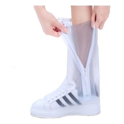 Capa Chuva Tenis Cano Alto Impermeavel Calçado Bo