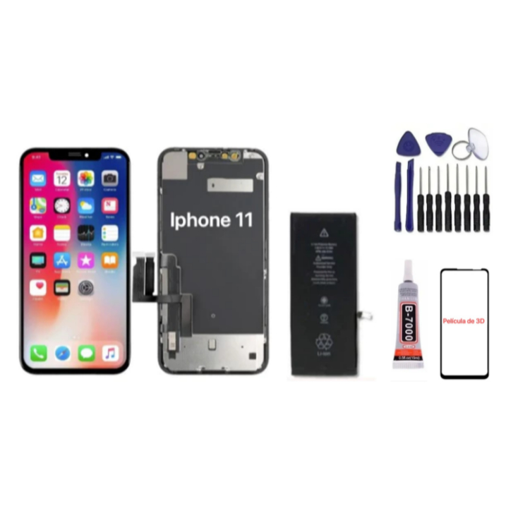 Tela Display Lcd Touch Compatível Iphone 11 Incel