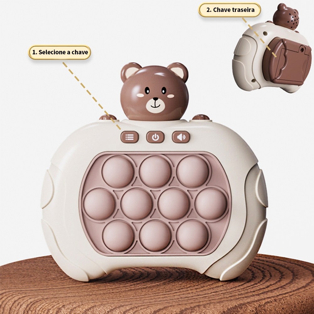 Fast Push Game Pop-it Eletronico Brinquedo Anti St