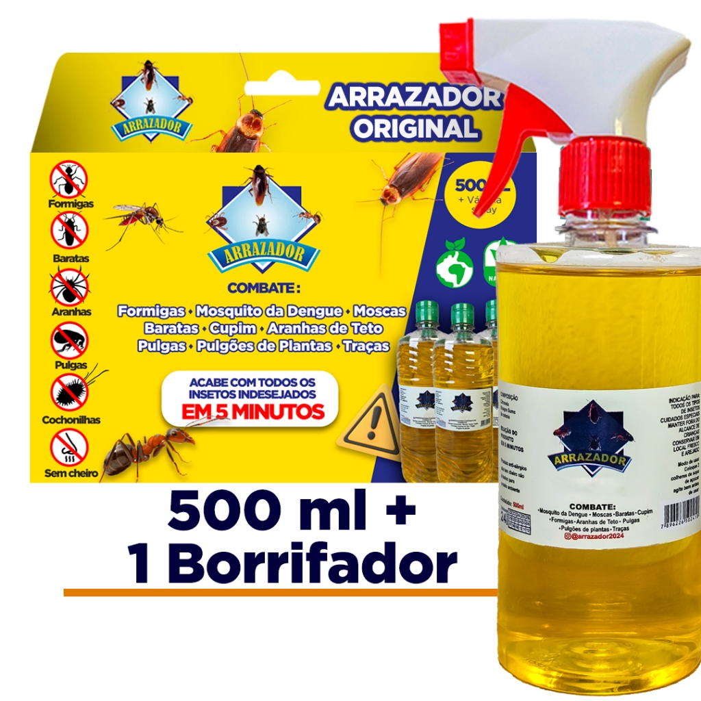 Acabar com Formigas 500ml e 1 Bico Spray – A