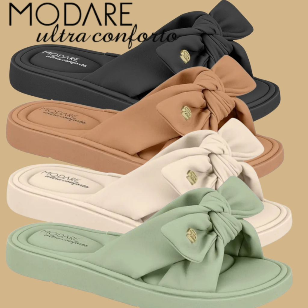 Chinelo Feminino Modare Ultraconforto Ortopédico 