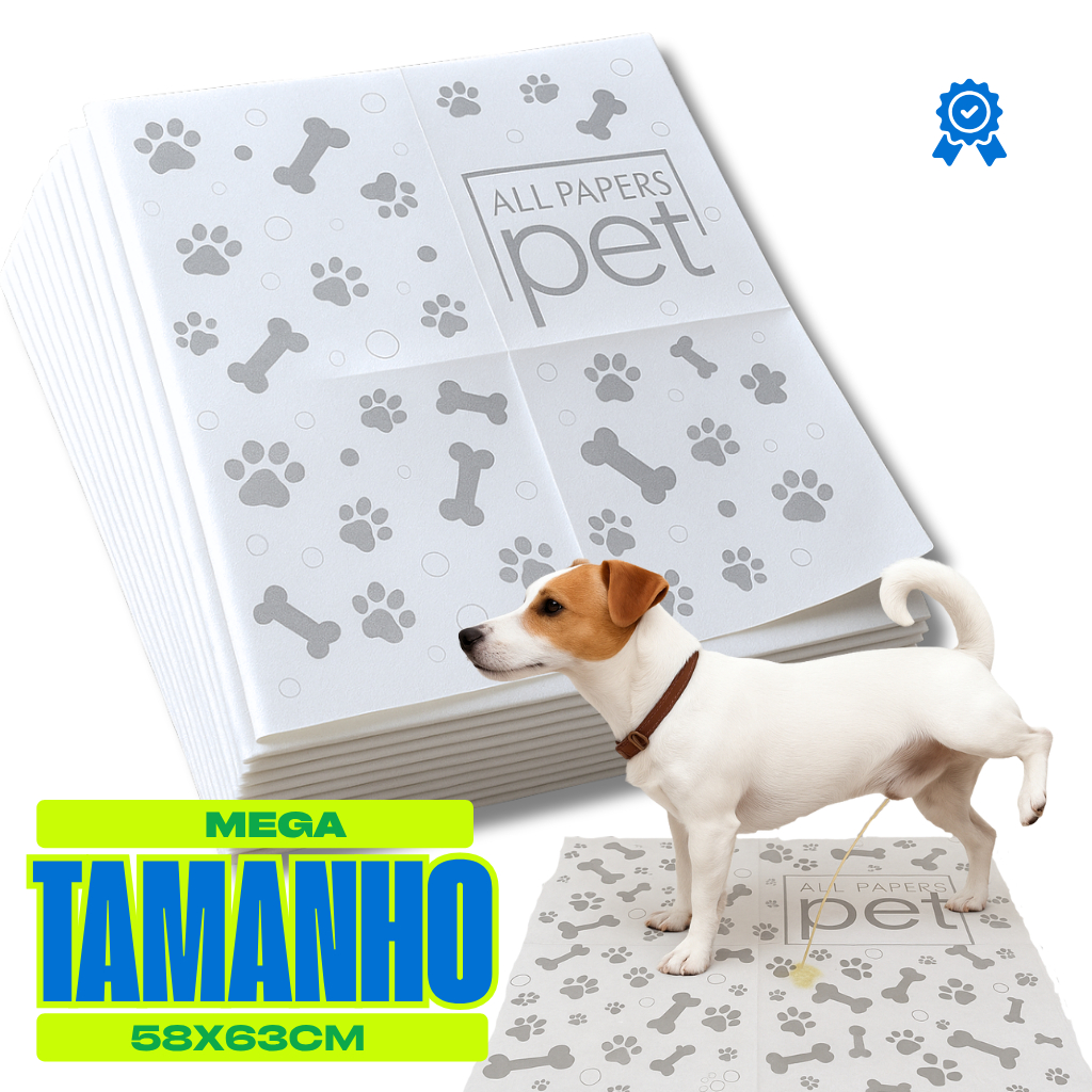 Tapete higiênico para cães Jornal Higiênico Pre