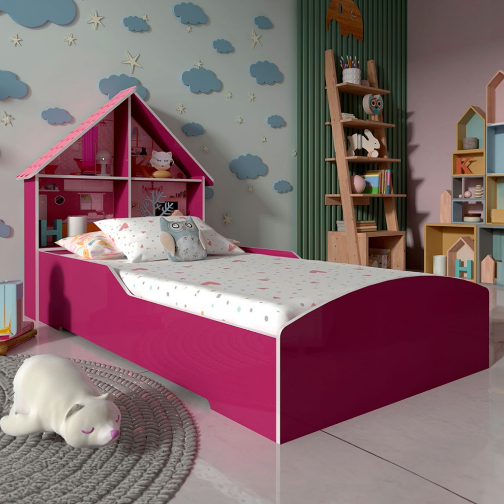 Cama Infantil Casinha 100% Mdf