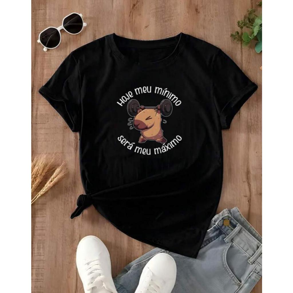 Camiseta Capirava Hoje meu Mínimo Será meu Máxi