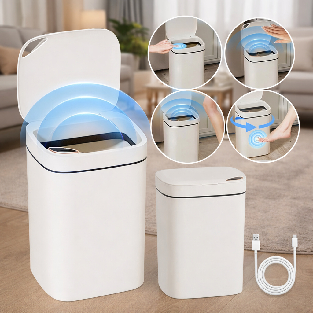 Lixeira Automática Inteligente De 11/12/18 Litros