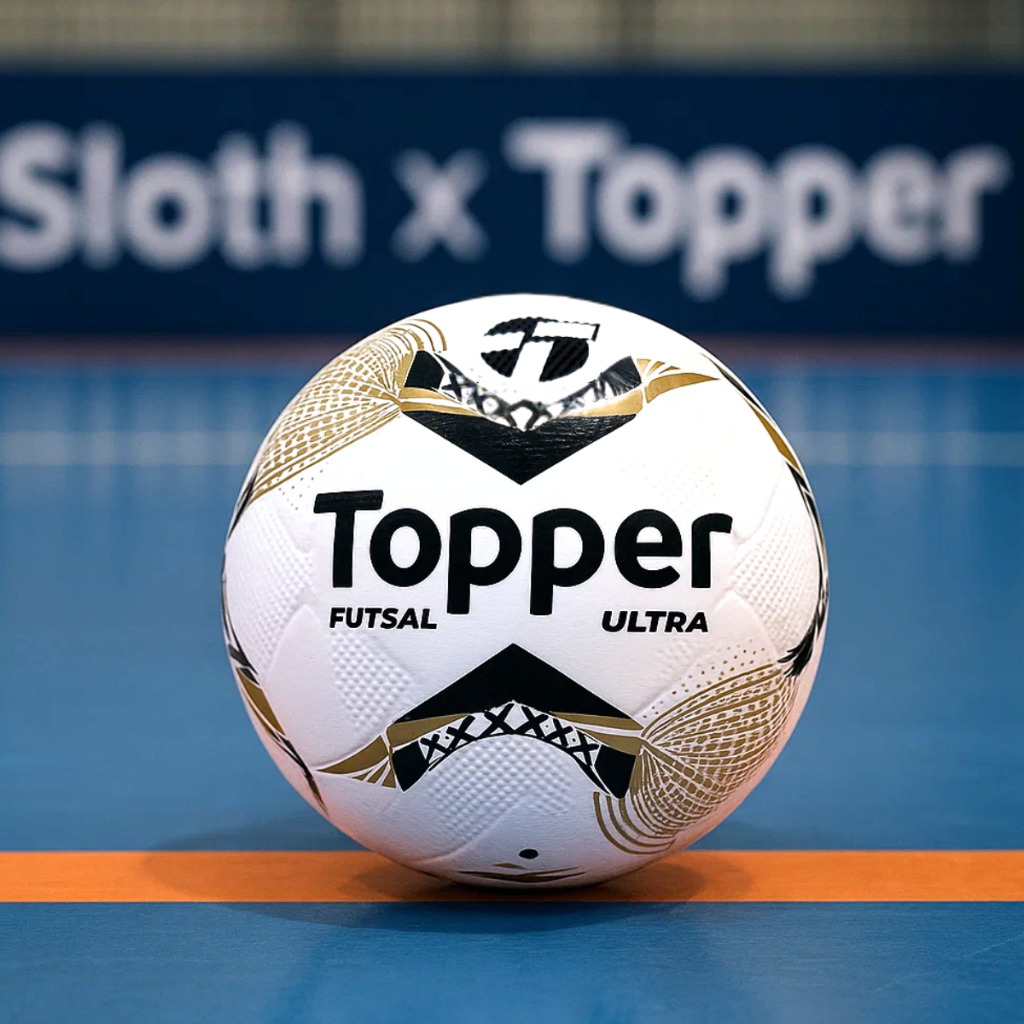Bola de Futsal Topper Ultra Salão Colagem Dupla O