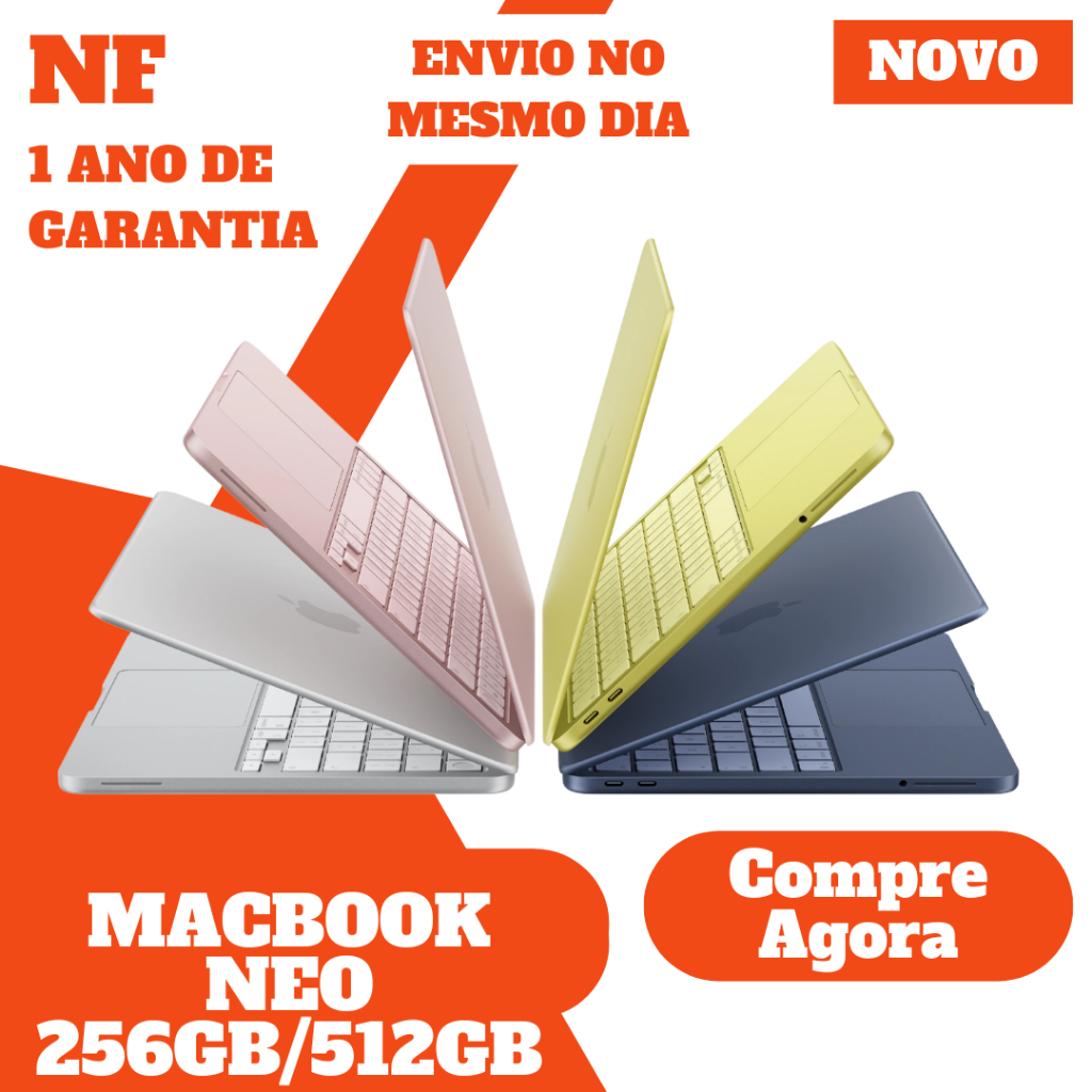 MacBook Neo 8GB RAM 13 256GB Original Lacrado En