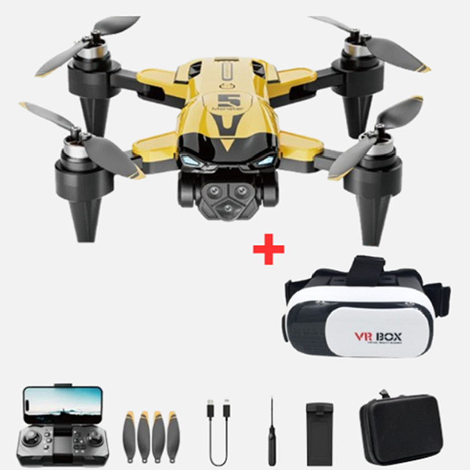 Drone M5 Professional 8K Câmera Tripla 4 Baterias