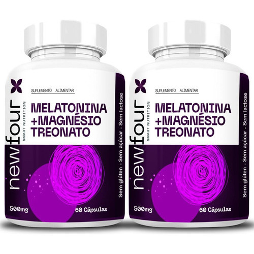 KIT Melatonina + Magnésio Treonato 650mg – 