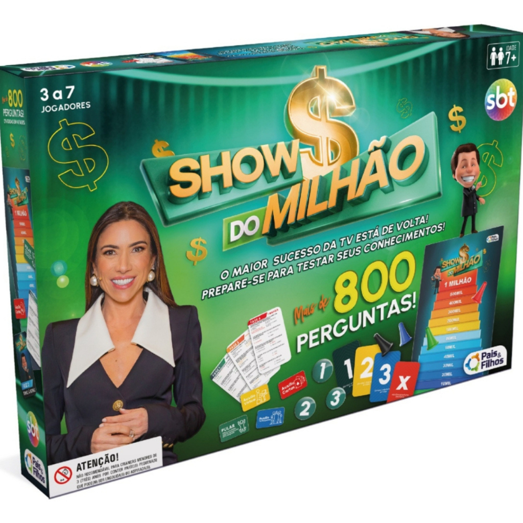 Jogo Show Do Milhão Diversão Garantida e Muito C