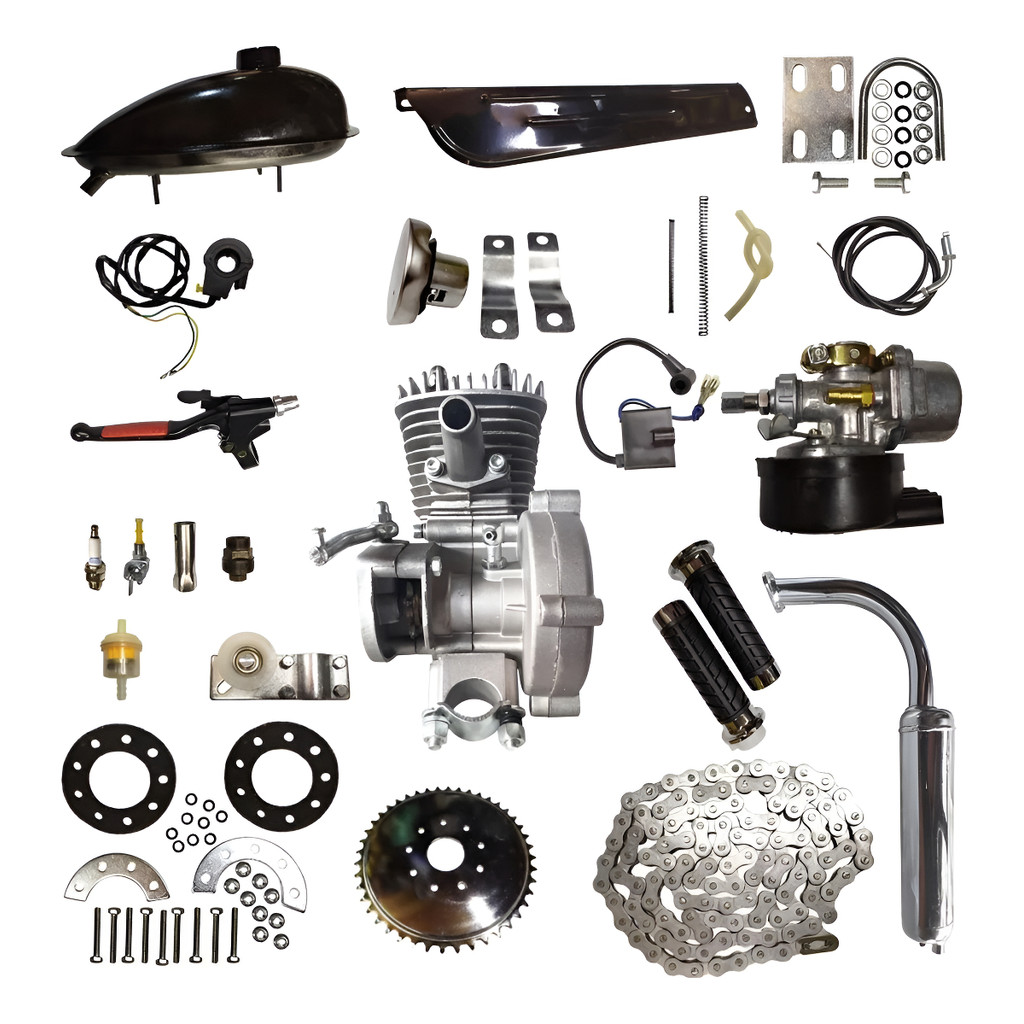 Kit Completo Motor De Bicicleta 100cc Lançamento 