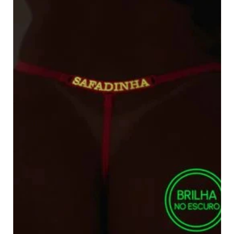 Calcinha Fio Brilha no Escuro Yaffa Lingerie