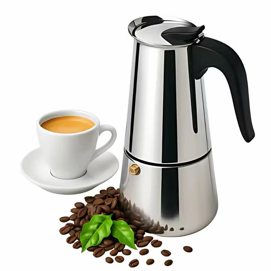 Cafeteira Italiana Inox Espresso Maker 12 Xícaras
