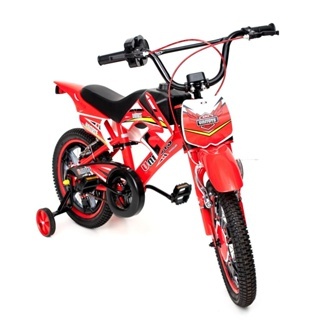 Bicicleta Infantil Moto Cross Aro 16 Vermelha R