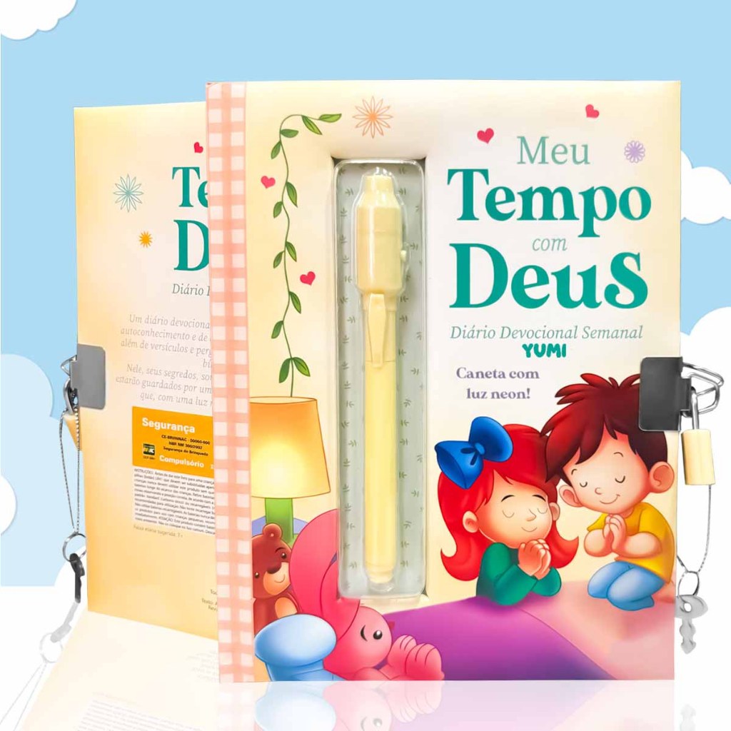 Livro Infantil Devocional Tempo com Deus – D