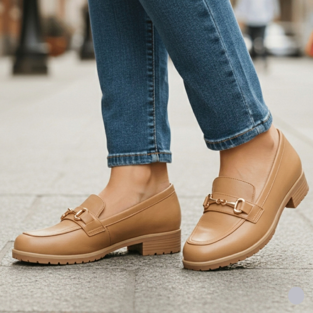 Sapato Mocassim feminino antiderrapante Confortáv