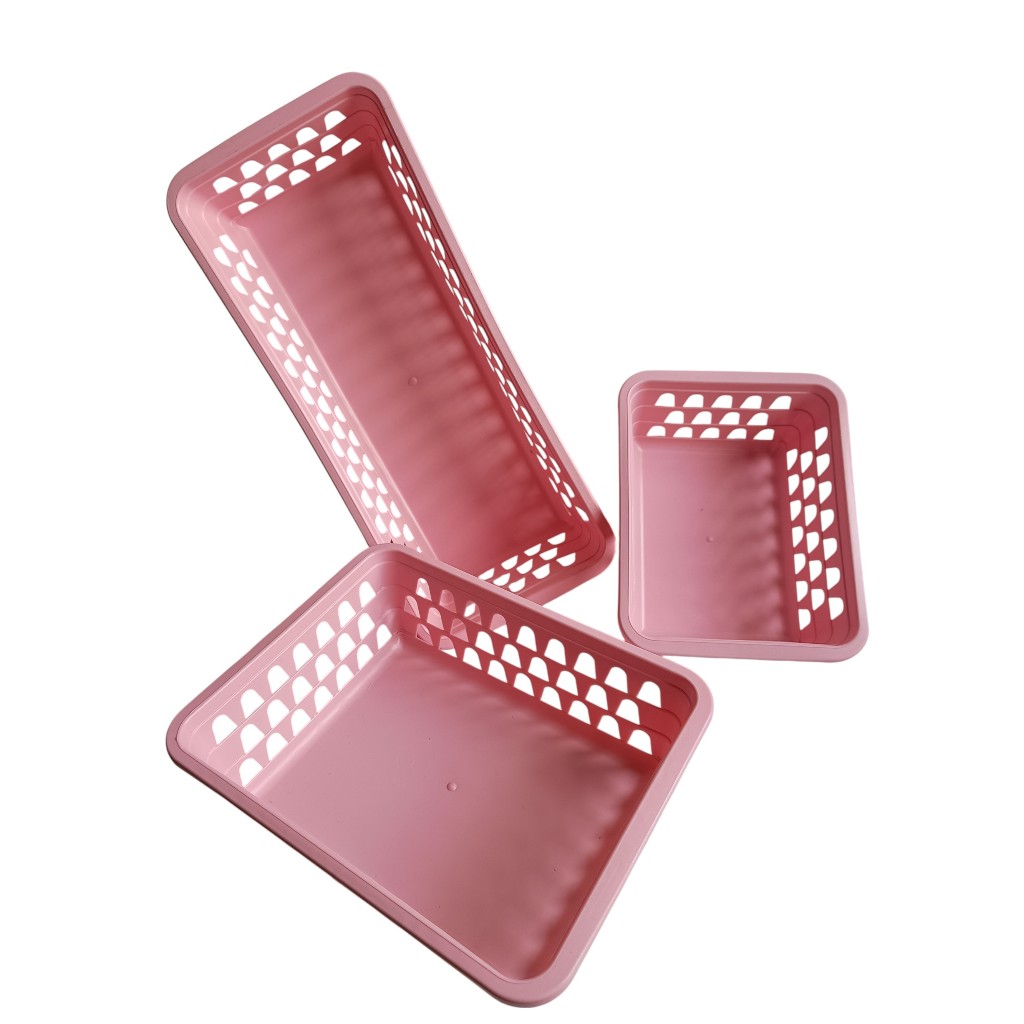 Cesto Organizador Kit 3 a 6 Tamanhos Multiuso Casa