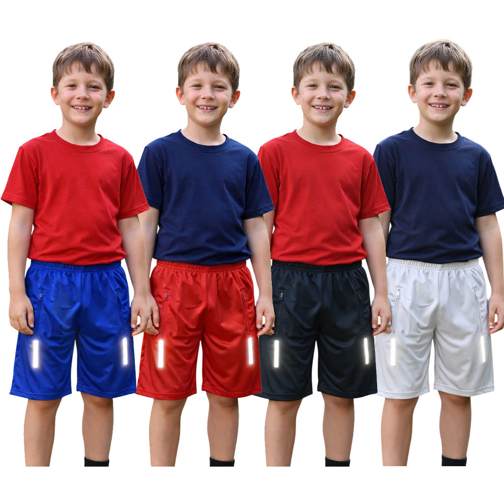 Kit 4 Bermudas Infantil Menino Chimpa Infanto Juve