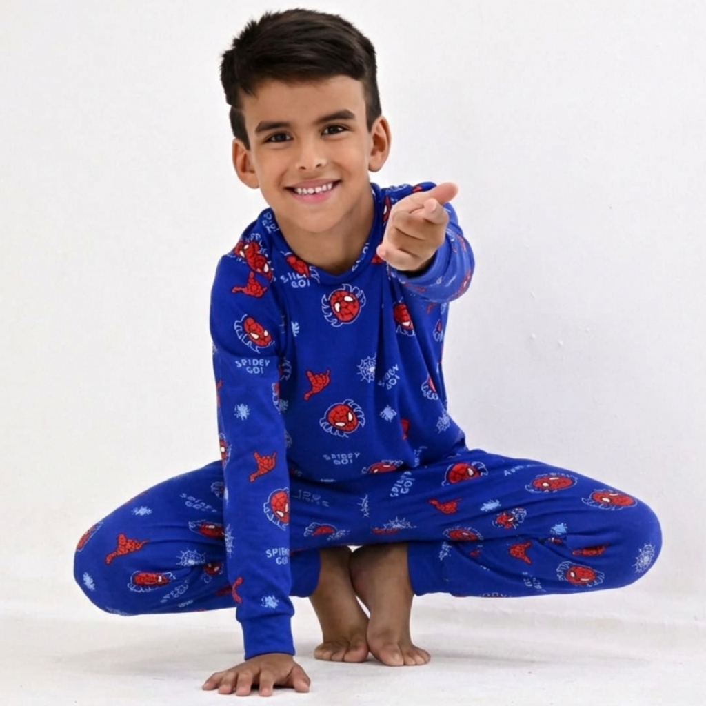Pijama Infantil Homem-Aranha