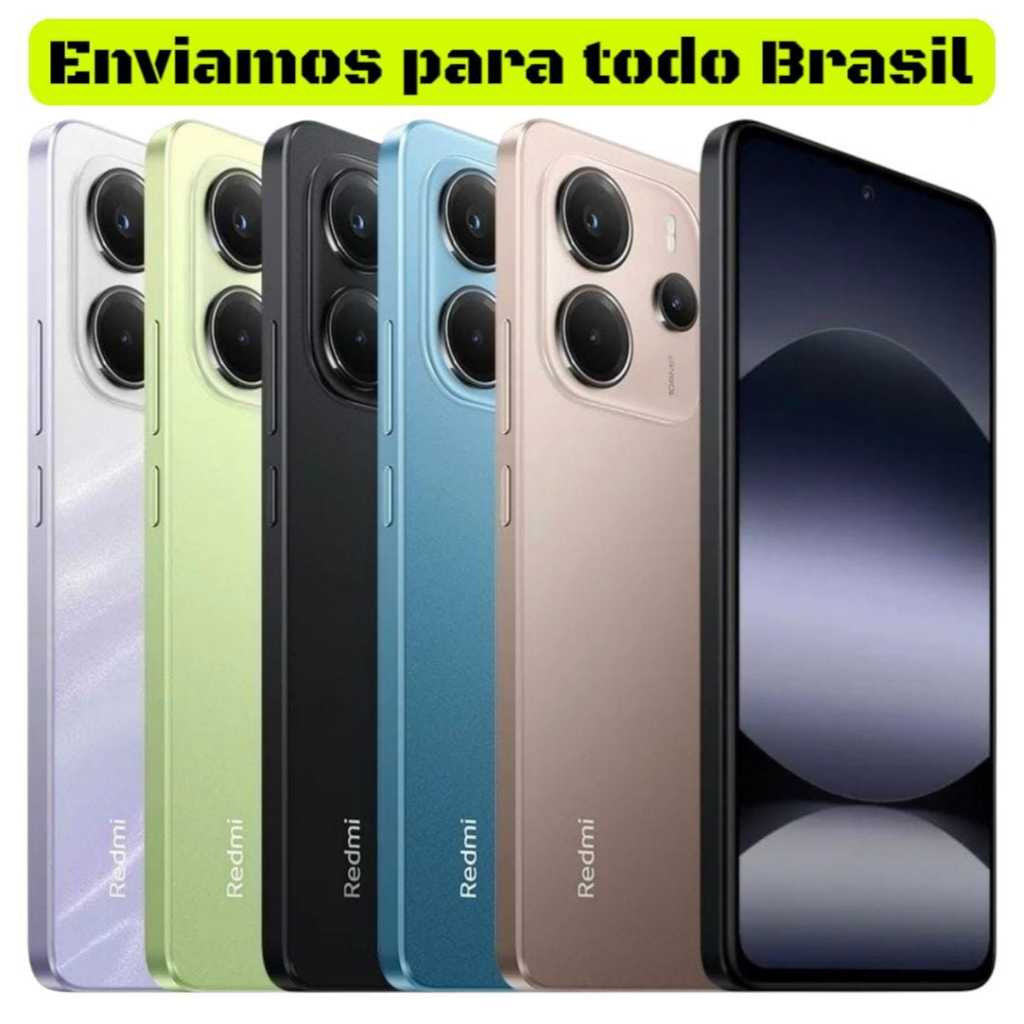 Celular Xiaomi Redmi Note 14 4G, Tela Amoled 6.67,
