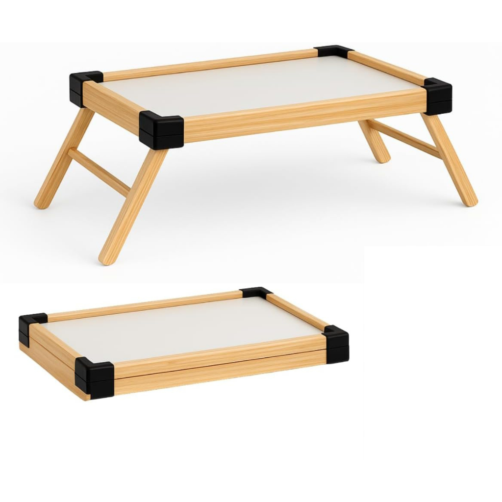 Bandeja Mesa Café Da Manhã Pézinho Dobrável Me