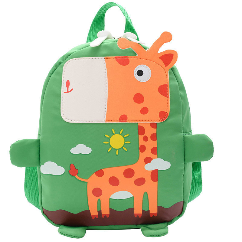 Mochila infantil girafa fofa mochila anti-perda ja