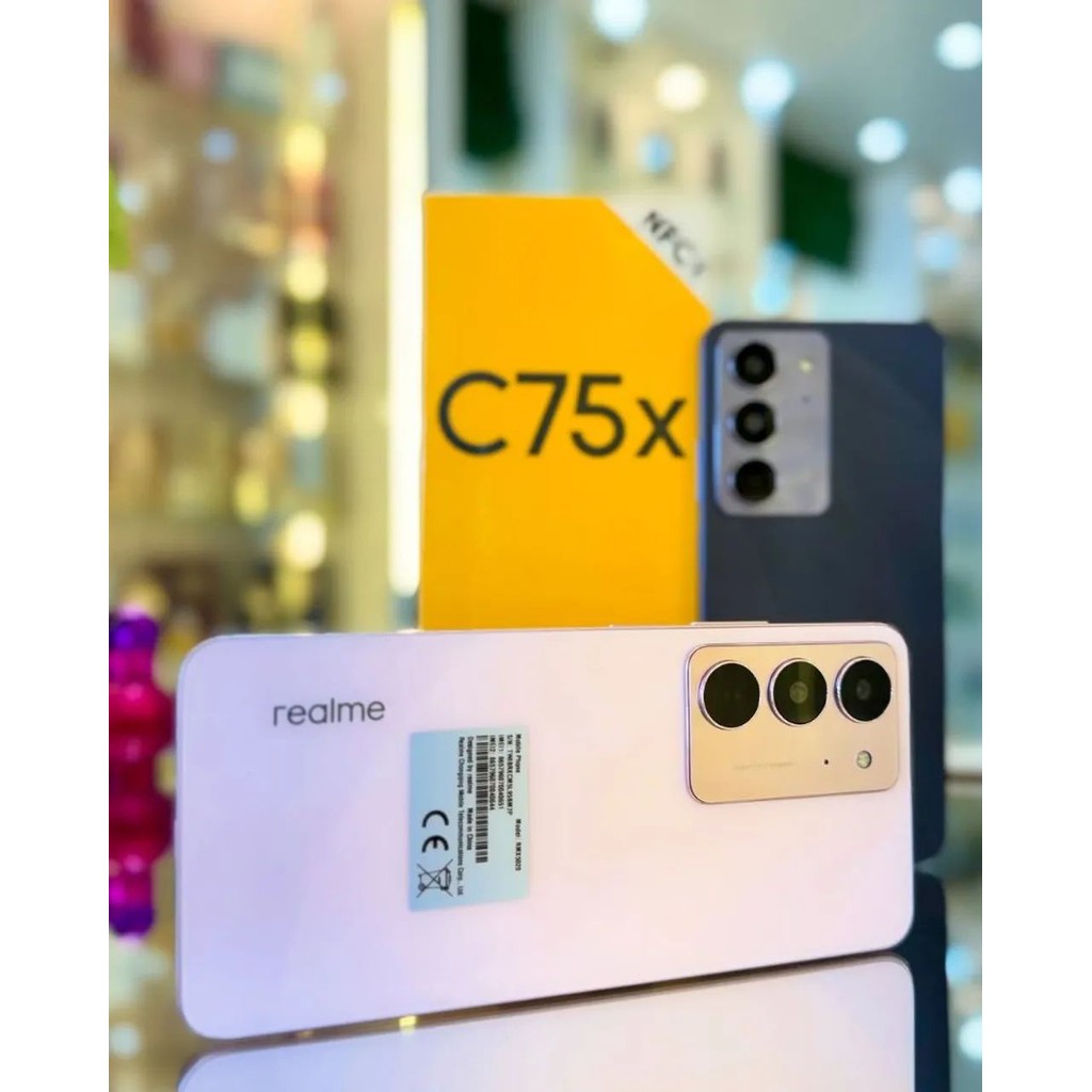 LANCAMENTO CELULAR REALME C75X  COM 256GB DE MEMOR